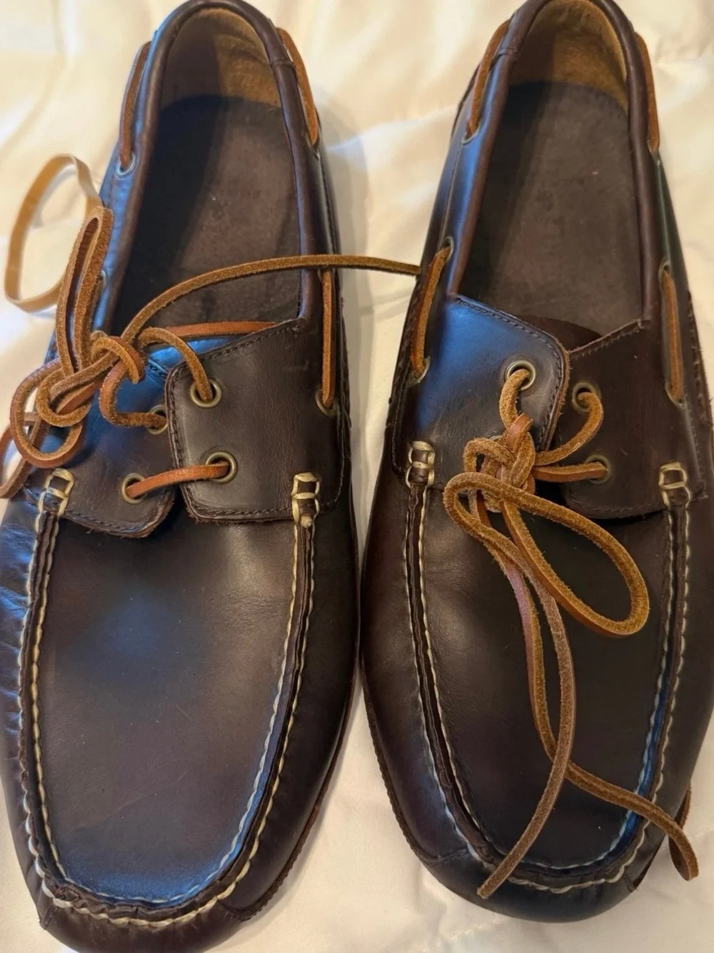 EUC Polo Ralph Lauren Roderick Driver Slip On Loafer Size 12 Authentic  Brown